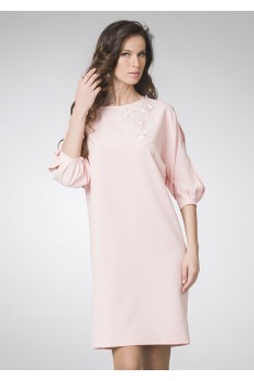 ASV Женское светло-розовое нарядное,вечернее платье